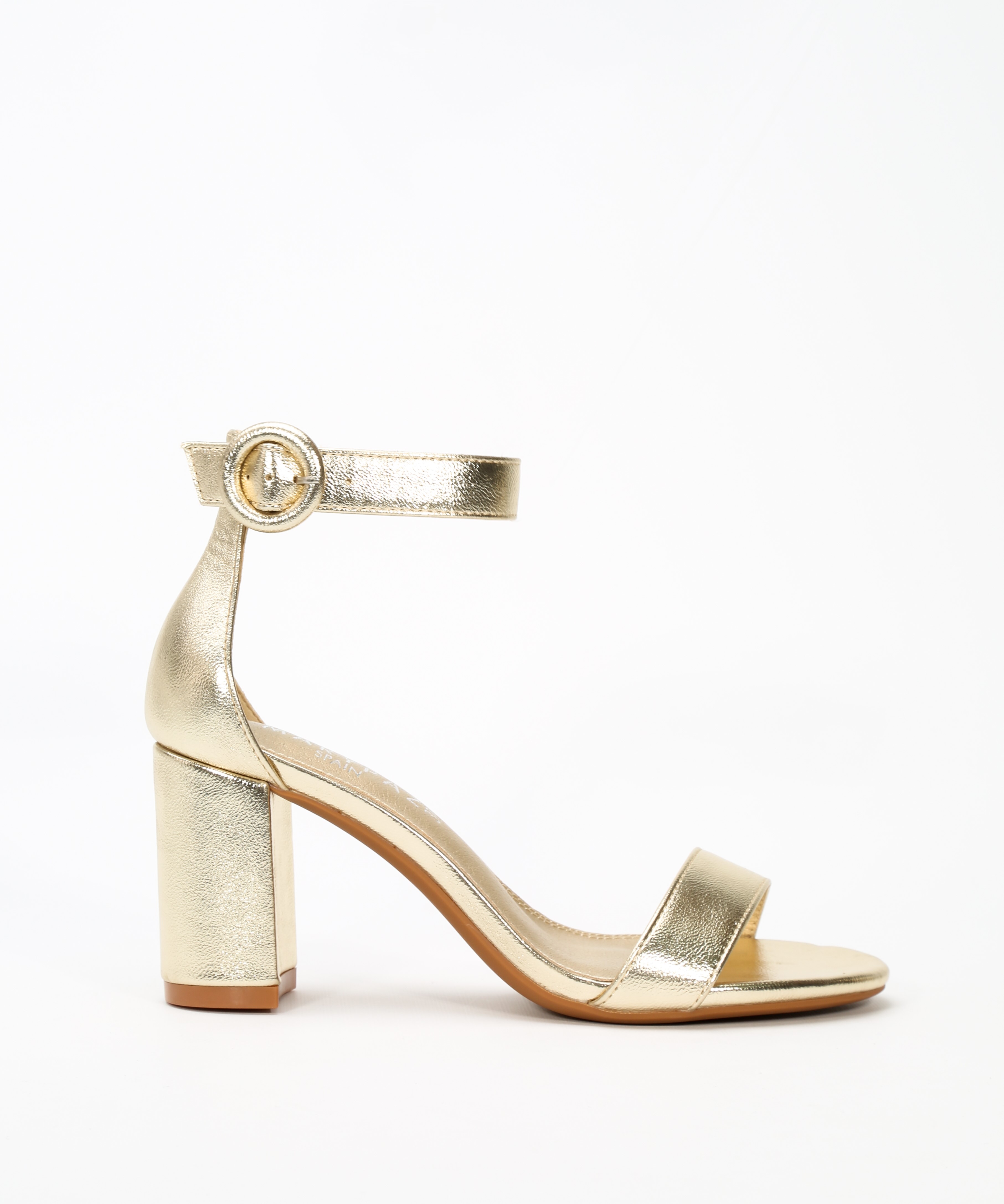 Sandalias tacón pulsera